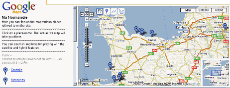 Ma Normandie Interactive Maps