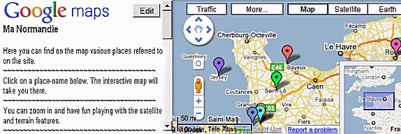 Ma Normandie Interactive Maps